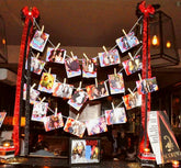 Clothesline Photo Collage Rental